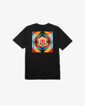 OBEY Geometric Power Canvis Tee - Black