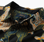 ROARK - Journey Button Up Shirt - Black Shadow Tiger