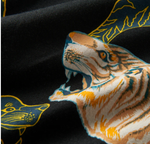 ROARK - Journey Button Up Shirt - Black Shadow Tiger