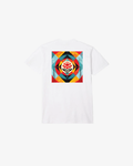 OBEY Geometric Power Canvis Tee - White