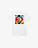 OBEY Geometric Power Canvis Tee - White