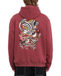 VOLCOM -  LINTELL CLASSIC HOODIE // MERLOT