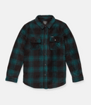 VOLCOM - BOWERED FLEECE OVER SHIRT - (KIDS) - EverGreen