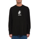 VOLCOM - Stairway Long Sleeve T-Shirt - BLACK