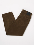 VOLCOM - BILLOW TAPERED CORDUROY TROUSERS - Wren