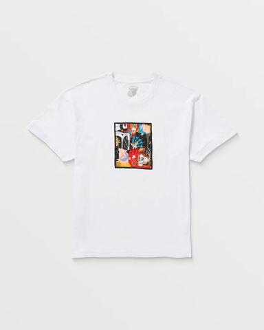 VOLCOM - SETH CONBOY WEB T-SHIRT - White