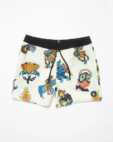 VOLCOM - BOB MOLLEMA TRUNK 16" BOARDSHORT - Light Beige