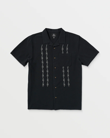 VOLCOM - BAYAMOSTONE SHIRT - Black