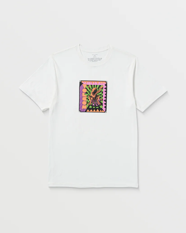 VOLCOM - DOOM FROG T-SHIRT - Off White