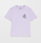 VOLCOM - HARRY T-SHIRT - Purple Ash