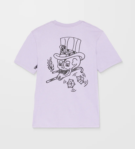 VOLCOM - HARRY T-SHIRT - Purple Ash