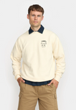 REVOLUTION - PRINTED CREWNECK 2788 ROA - Offwhite