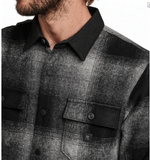 Roark Nordsman Long Sleeve Flannel - Charcoal