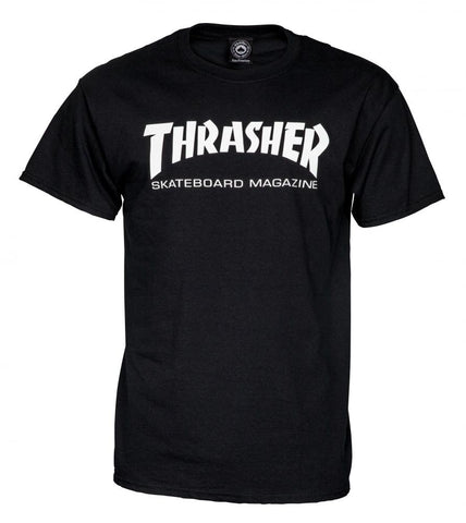 THRASHER Mag Logo Tee Black