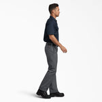 DICKIES 873 Slim Fit Straight Leg Work Pants - Charcoal Gray