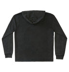 DC Swift Hooded Longsleeve T-Shirt - Black Vintage Wash