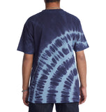 Dc Shoes Blabac x Kalis Love Park Kalis Heritage T-shirt - Navy Blazer Spiral Tie Dye