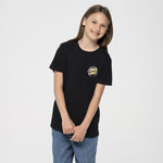 Santa Cruz Youth Grid Delta Dot T-Shirt - Black
