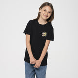 Santa Cruz Youth Grid Delta Dot T-Shirt - Black