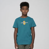 Santa Cruz Youth Peace Strip T-Shirt - Verdigris