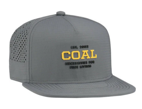 COAL Meridian Snapback Hat - Charcoal