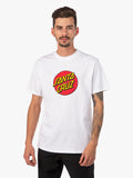 Santa Cruz Classic Dot T-Shirt - White