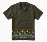 ROARK Gonzo Island Button Up Shirt - Dark Military