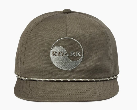 Roark Balance Organic Packable Strapback Hat - Dark Brown