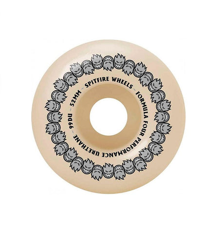 SPITFIRE WHEELS Formula Four Classic Full Repeaters Natural 52mm 99Du