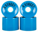 D Street Wheels 59mm 78a - Blue