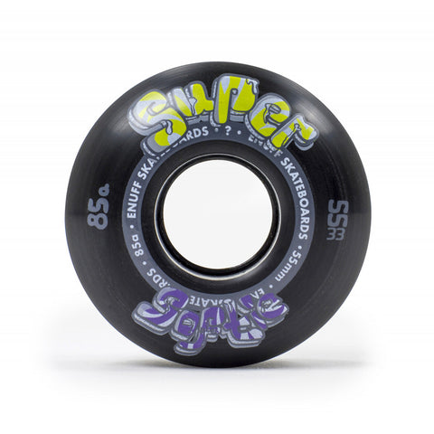 Enuff Super Softie Wheels 55mm 85a - Black